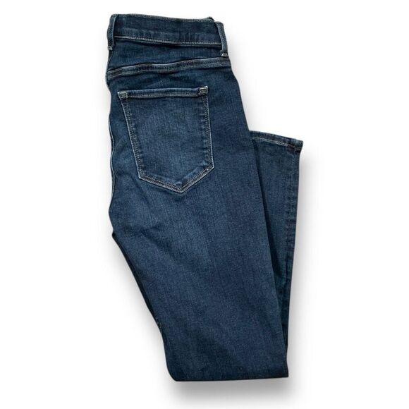 Banana Republic Premium Medium Wash Denim Mid-Rise Skinny Jeans - Picture 1 of 9